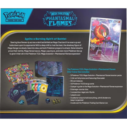 Pokemon TCG: Mega Evolution - Phantasmal Flames Elite Trainer Box - Mastercoins