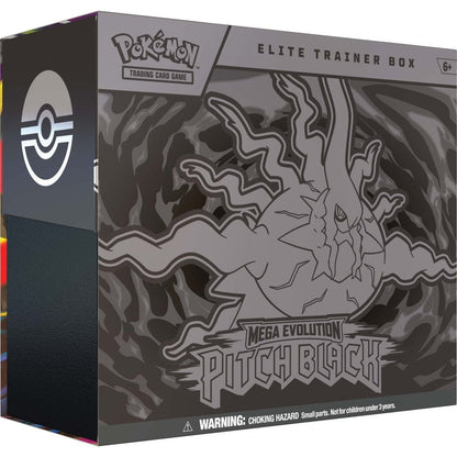 Pokémon TCG: Mega Evolution— Pitch Black Elite Trainer Box - Mastercoins