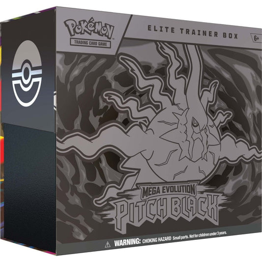 Pokémon TCG: Mega Evolution— Pitch Black Elite Trainer Box - Mastercoins
