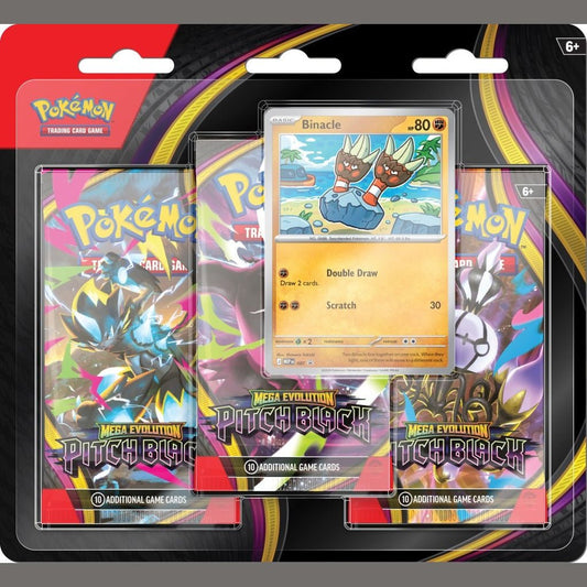 Pokémon TCG: Mega Evolution—Pitch Black Three - Booster Blister - Mastercoins