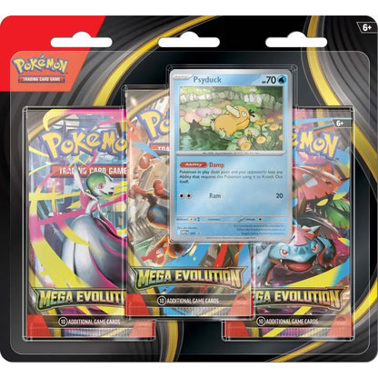 Pokémon TCG: Mega Evolution Three Booster Blister - Mastercoins