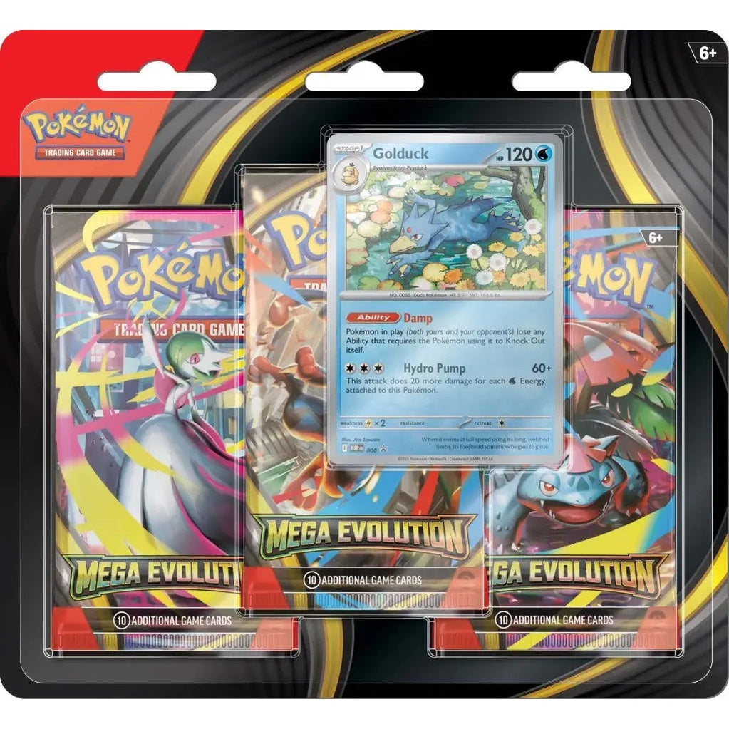 Pokémon TCG: Mega Evolution Three Booster Blister - Mastercoins