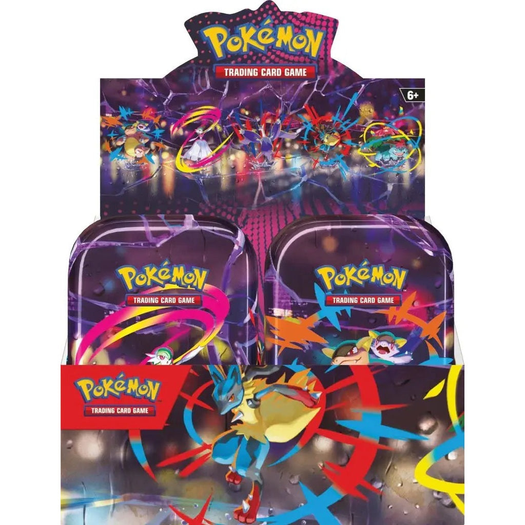 Pokémon TCG: Mega Heroes Mini Tin Sealed Display of 10 Tins - Mastercoins