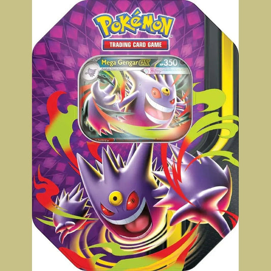Pokemon TCG: Mega Moonlight Tin (Gengar) - Mastercoins