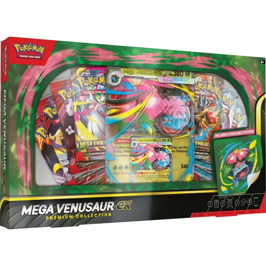 Pokémon TCG: Mega Venusaur ex Premium Collection - Mastercoins