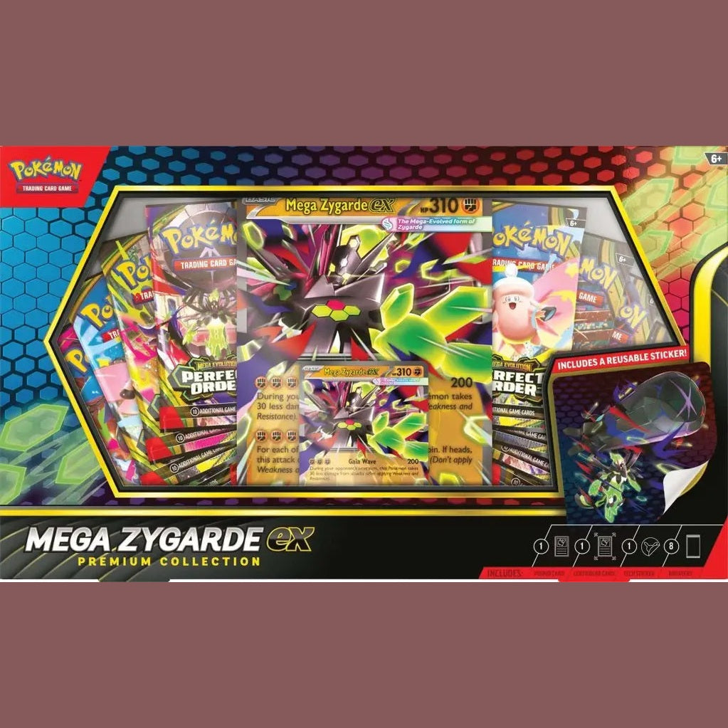 Pokémon TCG Mega Zygarde ex Premium Collection - Mastercoins