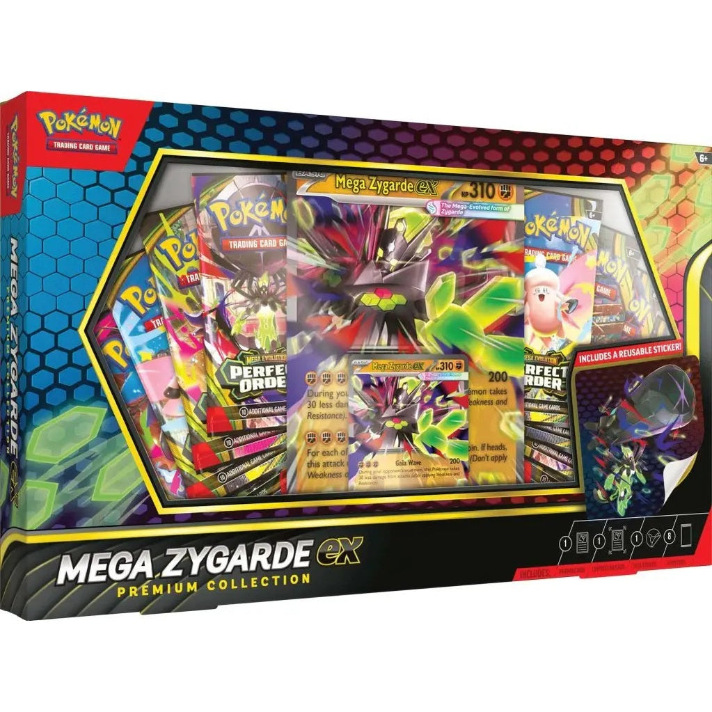Pokémon TCG Mega Zygarde ex Premium Collection - Mastercoins
