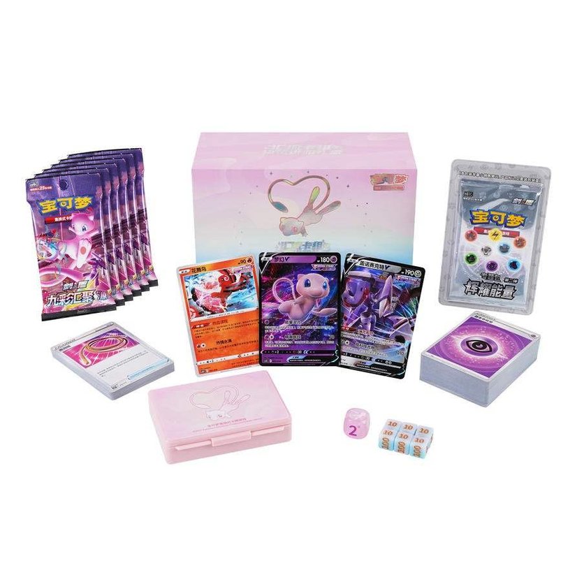 Pokemon TCG Mew "Construction of Advanced" Fusion Gift Box Simplified Chinese - Mastercoins