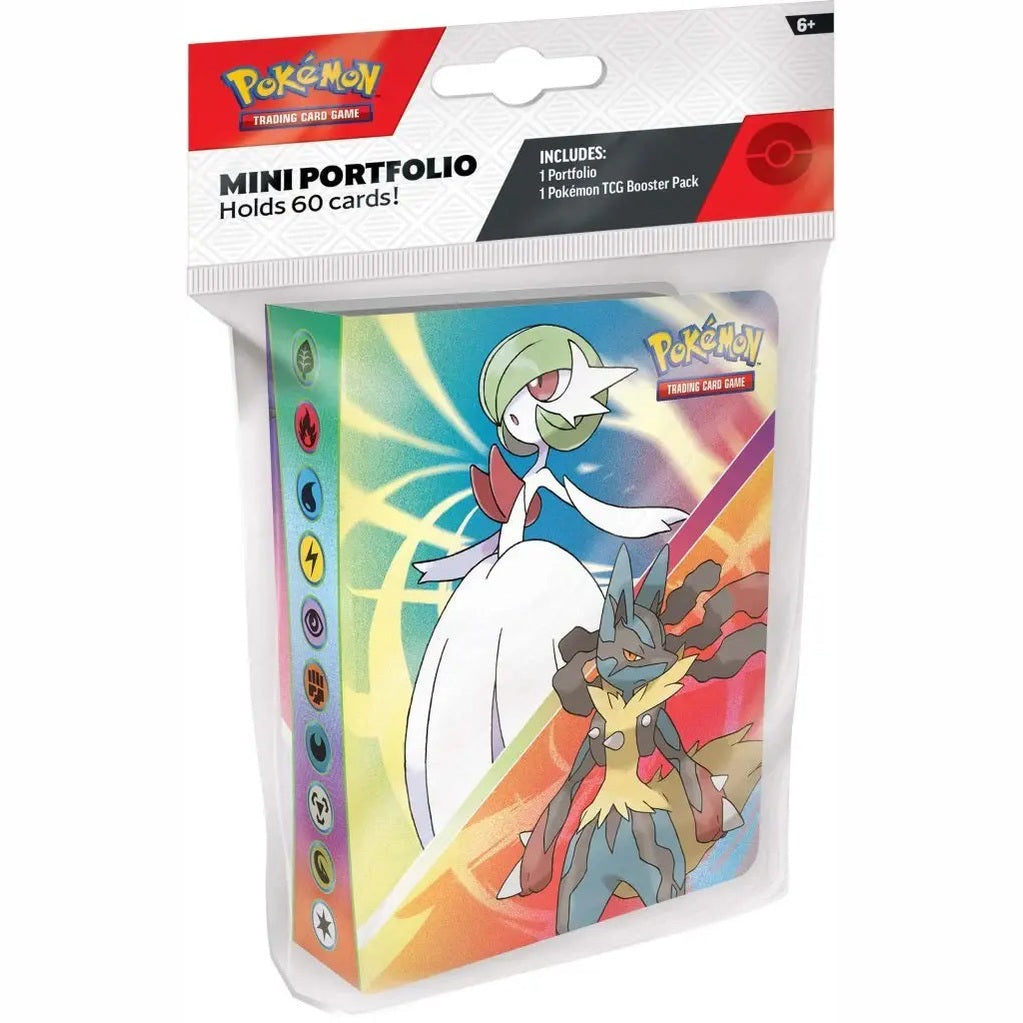 Pokemon TCG: Mini Portfolio With Mega Evolution Booster Pack (Q3 2025) - Mastercoins