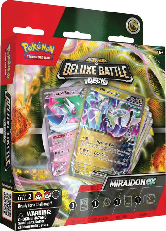 POKÉMON TCG Miraidon ex Deluxe Battle Deck - Mastercoins