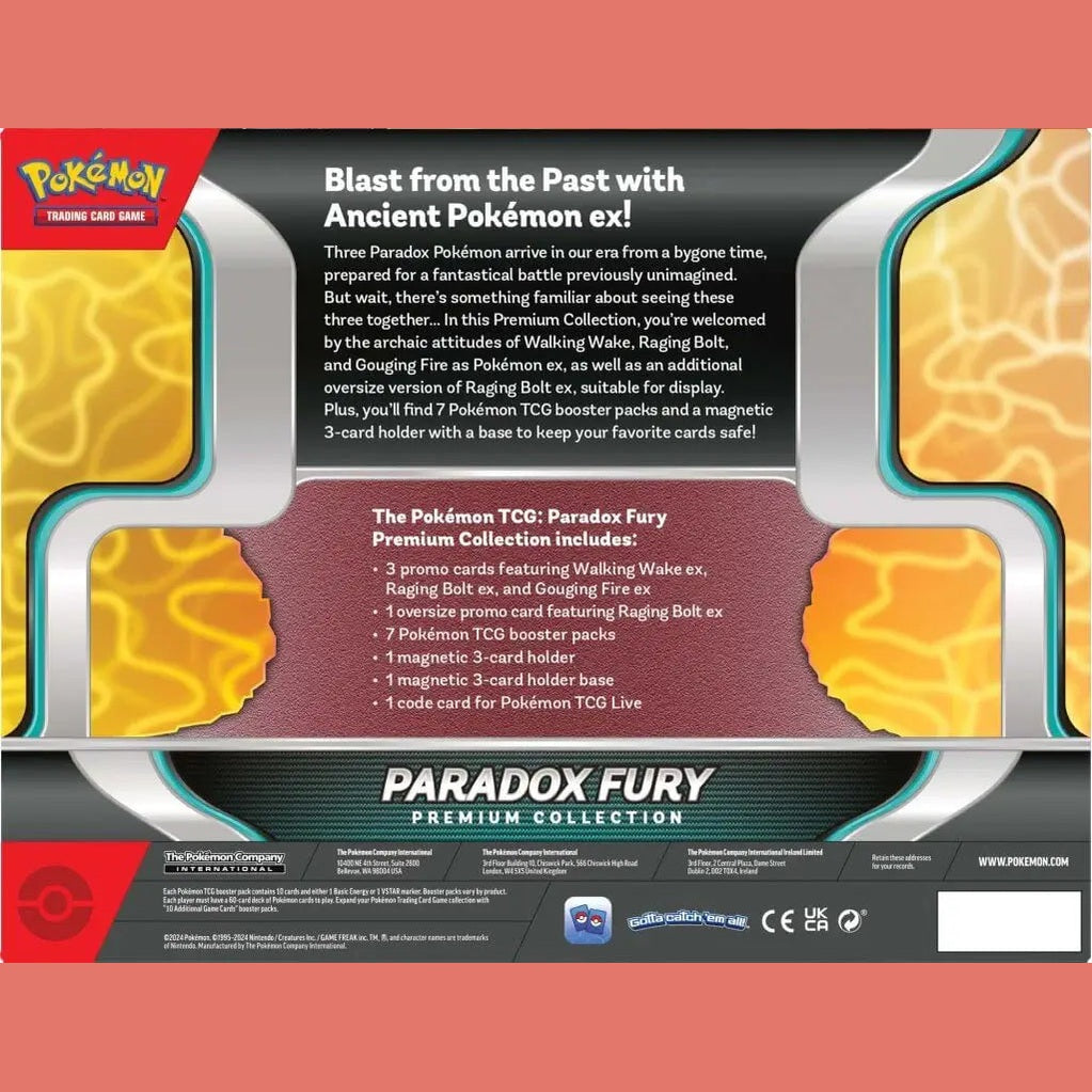 POKÉMON TCG Paradox Fury Premium Collection - Mastercoins