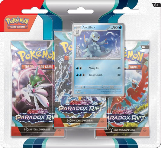Pokemon TCG - Paradox Rift - Three booster blister - Mastercoins
