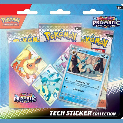 POKÉMON TCG Prismatic Evolutions Tech Sticker Collection - Glaceon - Mastercoins