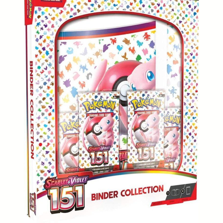 POKEMON TCG Scarlet & Violet 151 Binder Collection - Mastercoins