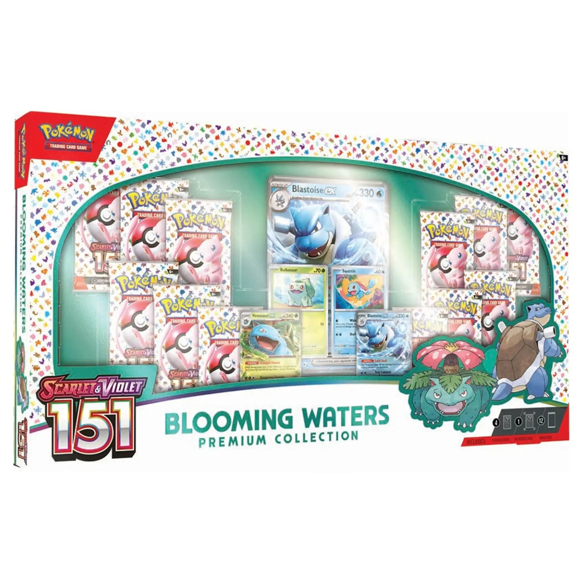 Pokémon TCG: Scarlet & Violet 151 Blooming Waters Premium Collection Sealed Case - Mastercoins