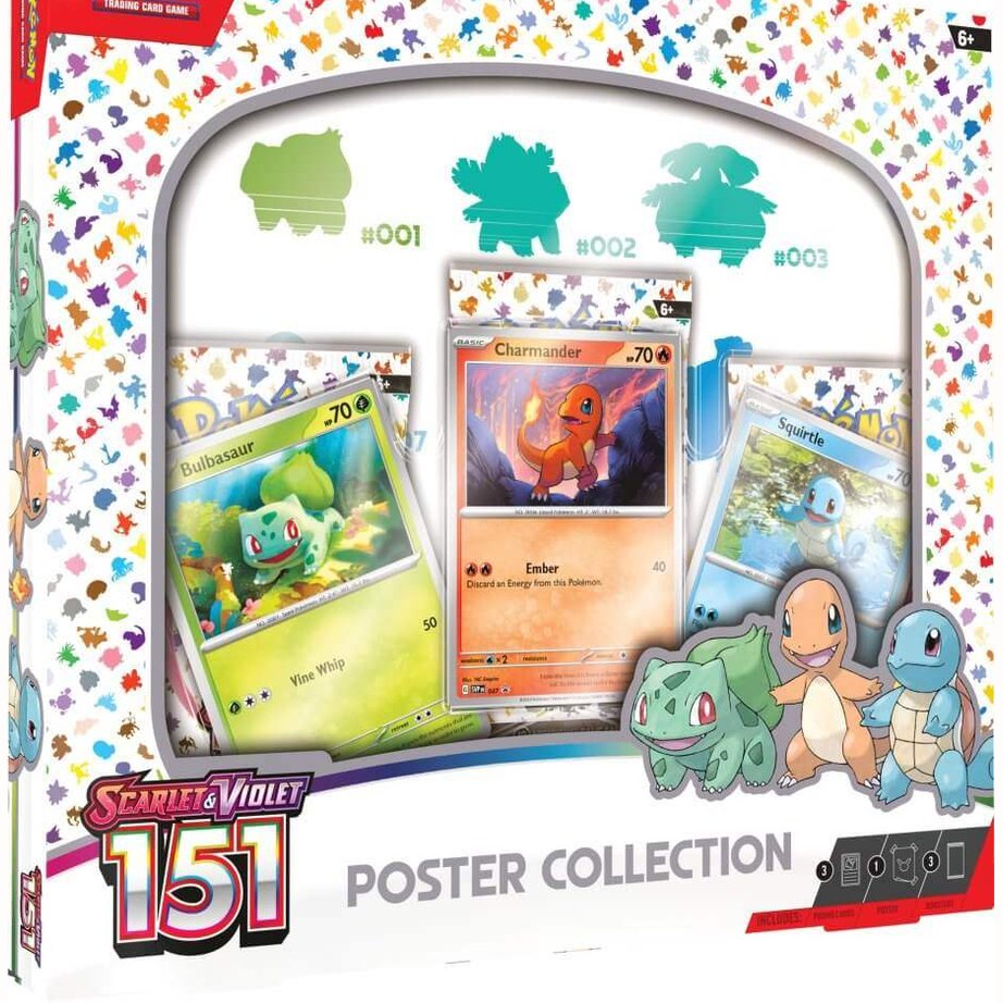 POKEMON TCG Scarlet & Violet 151 Poster Collection - Mastercoins