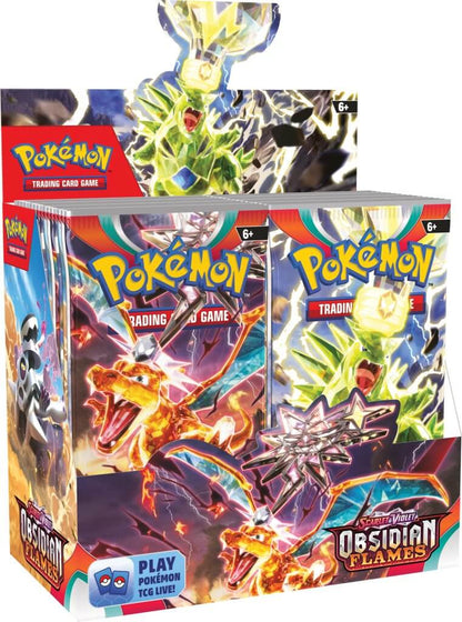 POKÉMON TCG Scarlet & Violet 3 Obsidian Flames Booster Box Case - Mastercoins