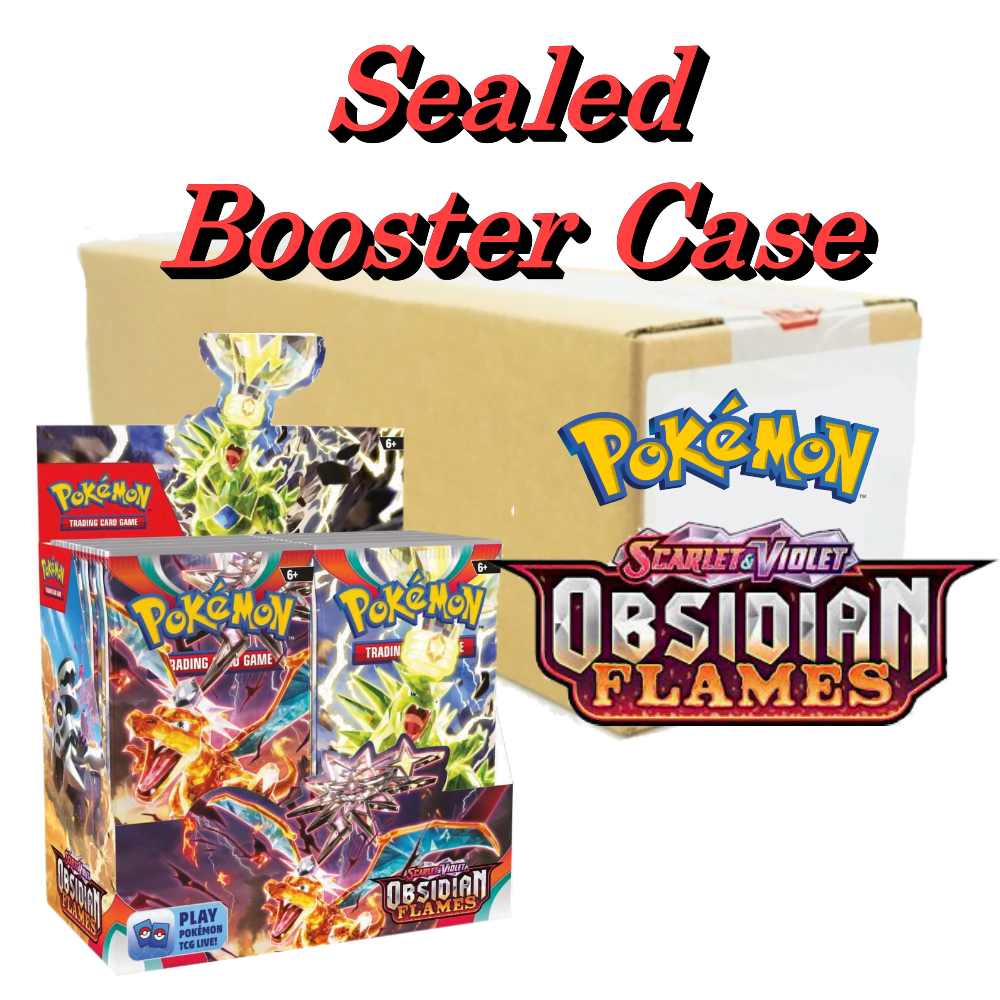 POKÉMON TCG Scarlet & Violet 3 Obsidian Flames Booster Box Case - Mastercoins
