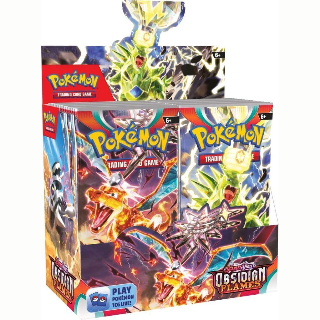 POKÉMON TCG Scarlet & Violet 3 Obsidian Flames Bundle Deals - Mastercoins