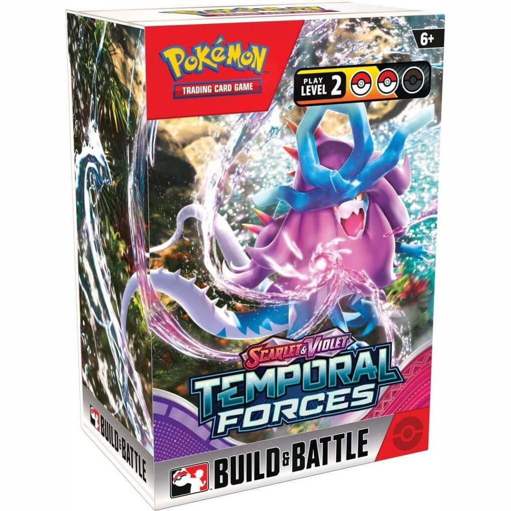 POKÉMON TCG Scarlet & Violet 5 Temporal Forces Build & Battle Box - Mastercoins