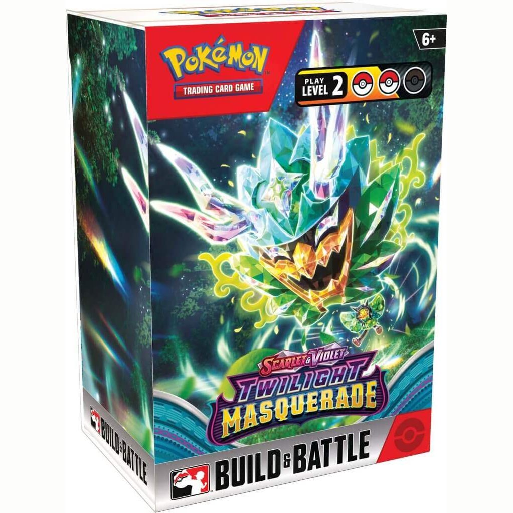 POKÉMON TCG Scarlet & Violet 6 Twilight Masquerade Build & Battle Box - Mastercoins