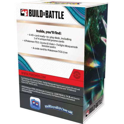 POKÉMON TCG Scarlet & Violet 6 Twilight Masquerade Build & Battle Box - Mastercoins