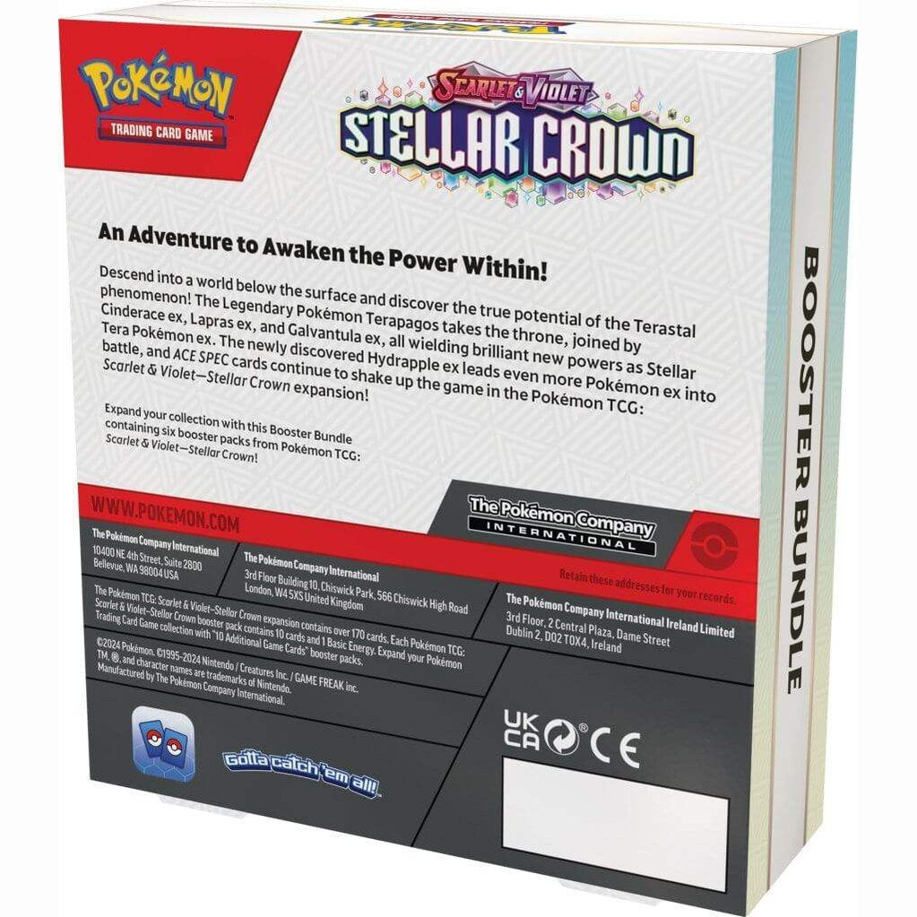 POKÉMON TCG Scarlet & Violet 7 Stellar Crown Booster Bundle - Mastercoins