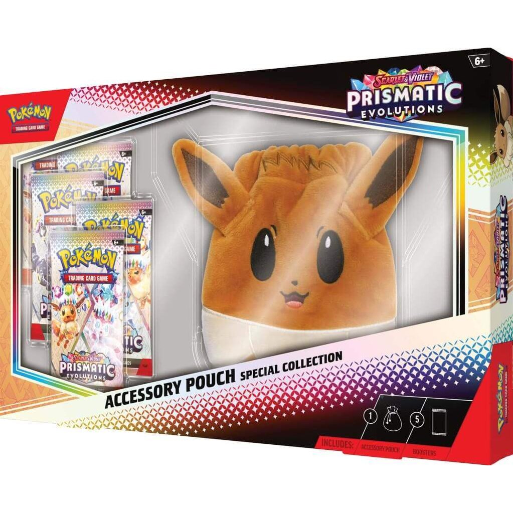 POKÉMON TCG Scarlet & Violet 8.5 Prismatic Evolutions Accessory Pouch - Mastercoins