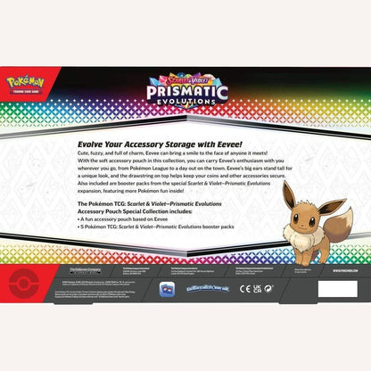 POKÉMON TCG Scarlet & Violet 8.5 Prismatic Evolutions Accessory Pouch - Mastercoins