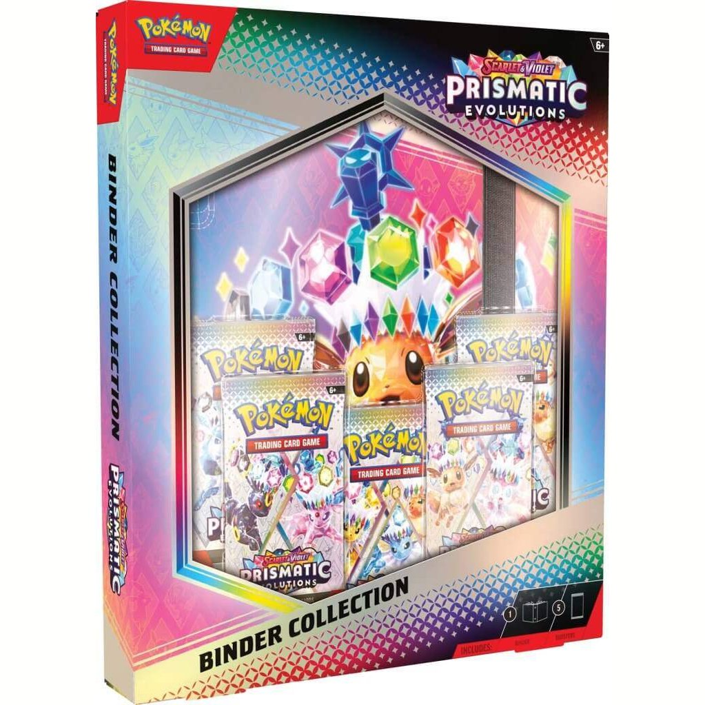 POKÉMON TCG Scarlet & Violet 8.5 Prismatic Evolutions Binder Collection - Mastercoins
