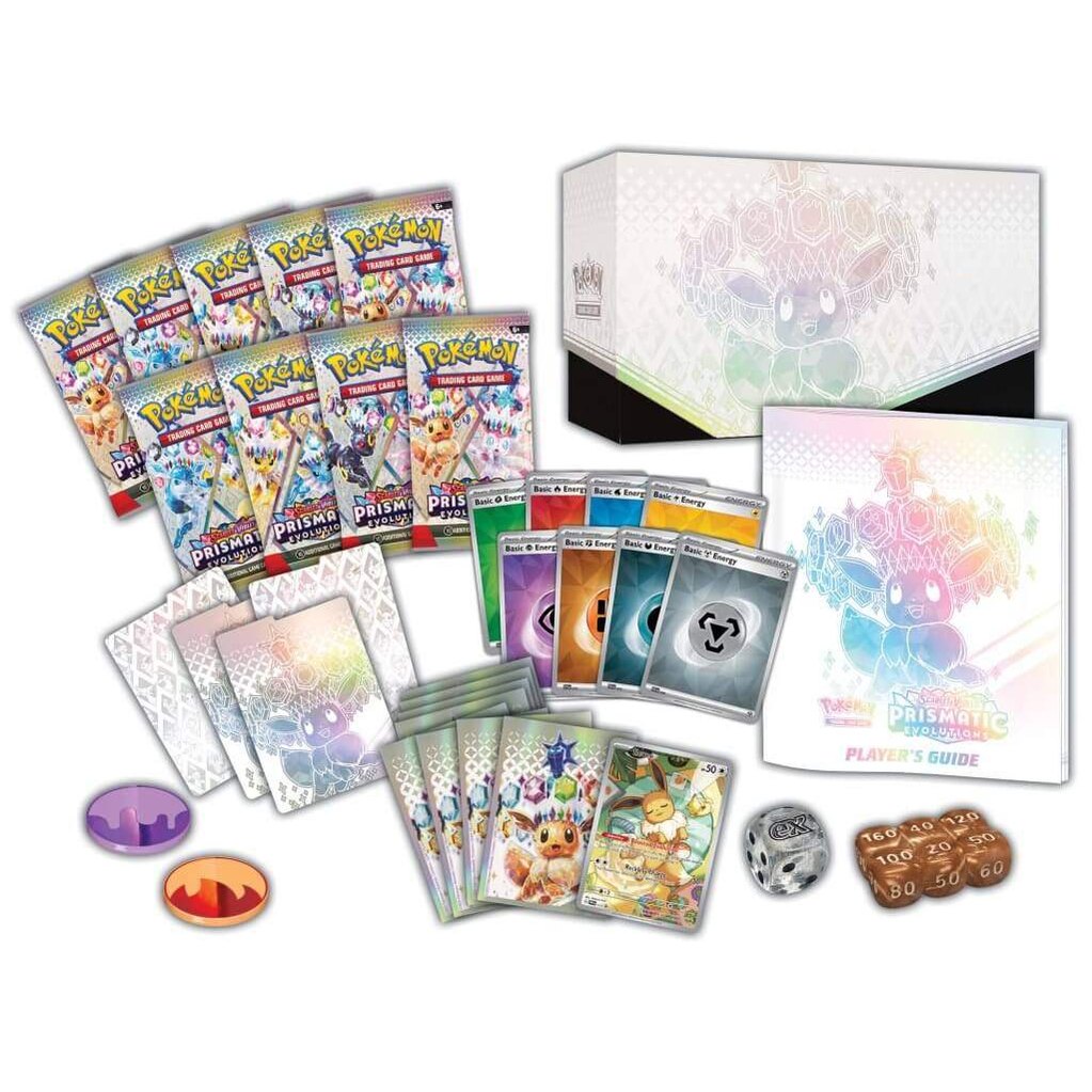 未開封 プリズマティックエボリューションズ エリートトレーナーボックス 海外版 ポケモンカードゲーム スカーレット＆バイオレット 8.5 プリズマ