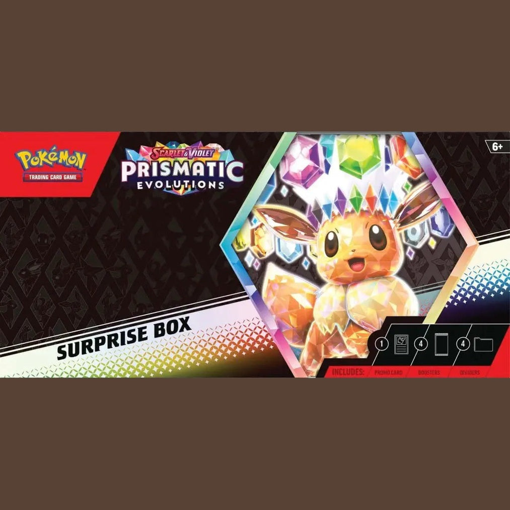 POKÉMON TCG Scarlet & Violet 8.5 Prismatic Evolutions Surprise Box - Mastercoins