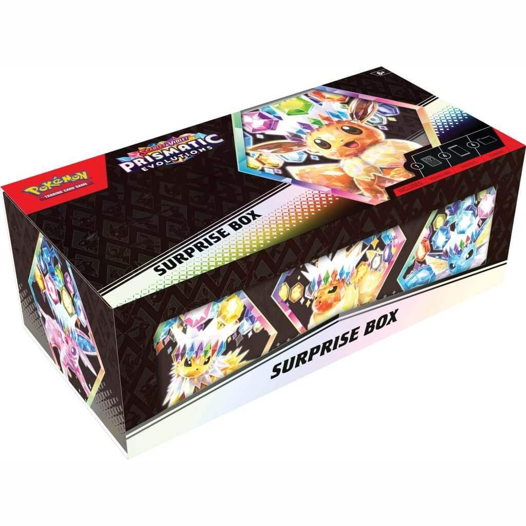 POKÉMON TCG Scarlet & Violet 8.5 Prismatic Evolutions Surprise Box - Mastercoins