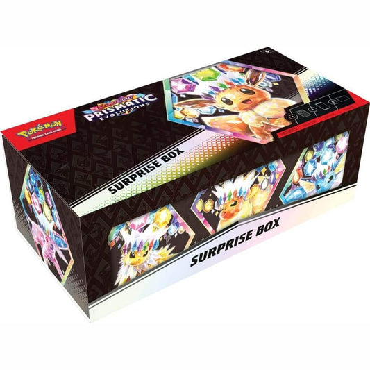 POKÉMON TCG Scarlet & Violet 8.5 Prismatic Evolutions Surprise Box - Mastercoins