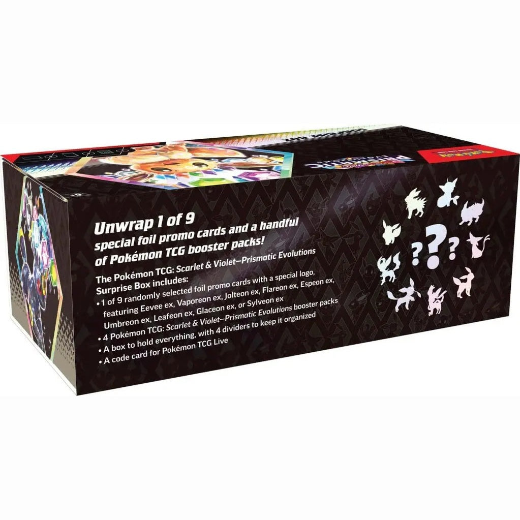 POKÉMON TCG Scarlet & Violet 8.5 Prismatic Evolutions Surprise Box - Mastercoins
