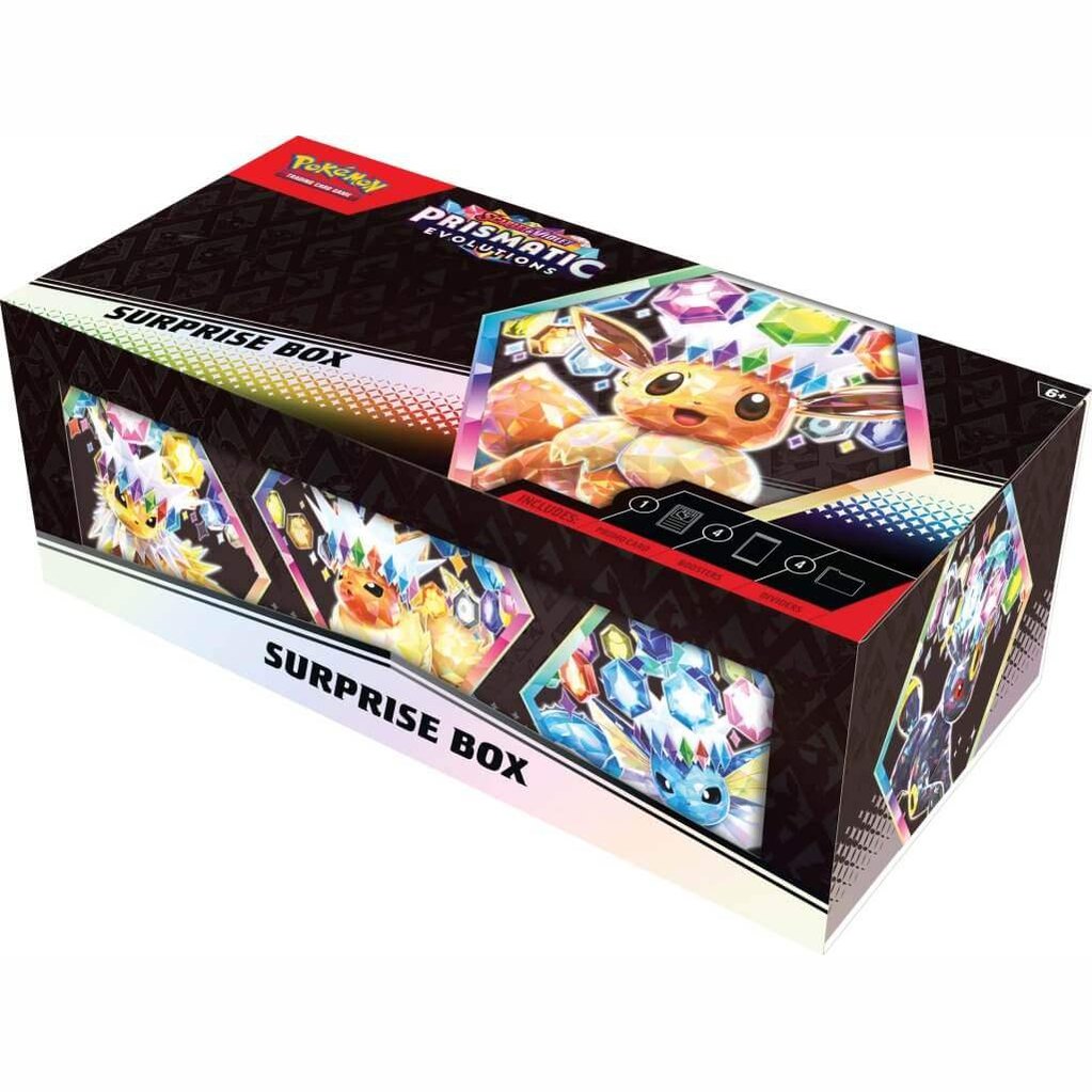 POKÉMON TCG Scarlet & Violet 8.5 Prismatic Evolutions Surprise Box - Mastercoins