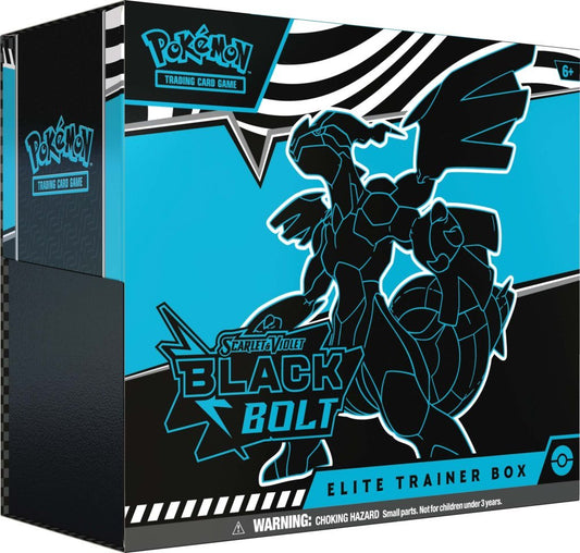 Pokémon TCG: Scarlet & Violet— Black Bolt Elite Trainer Box - Mastercoins