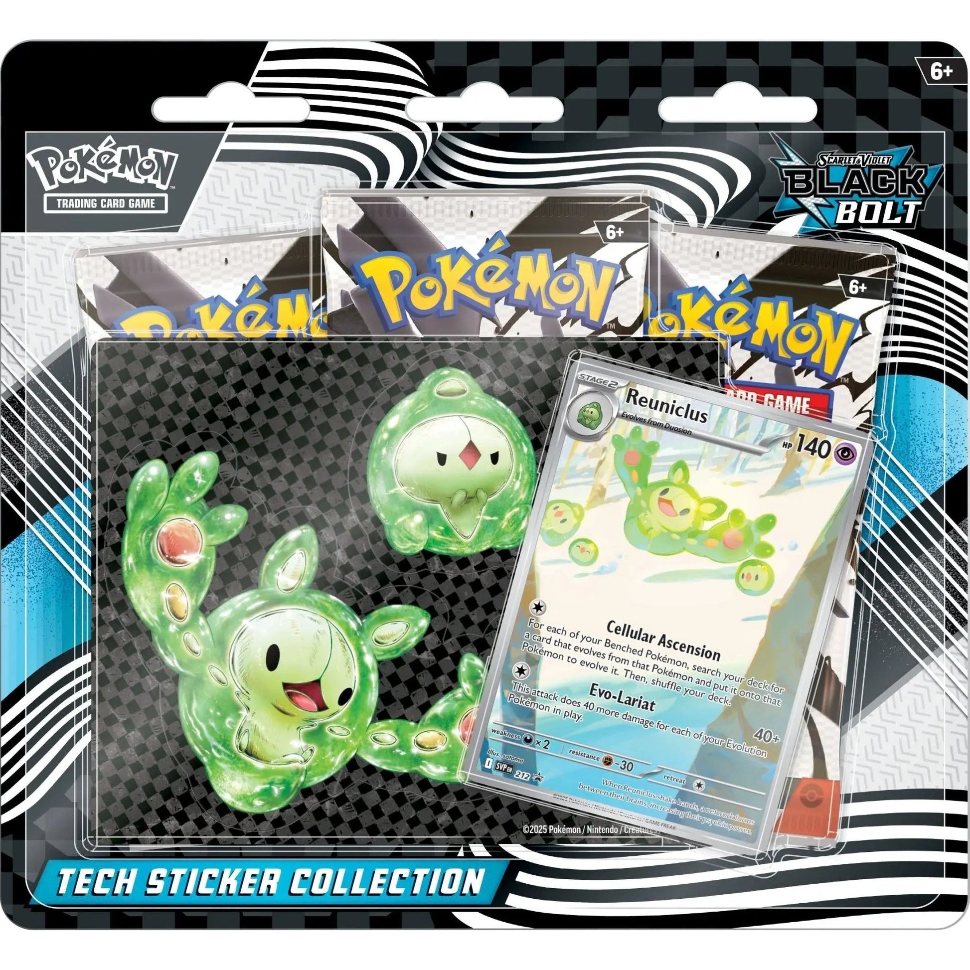 Pokémon TCG: Scarlet & Violet— Black Bolt Tech Sticker Collection - Mastercoins