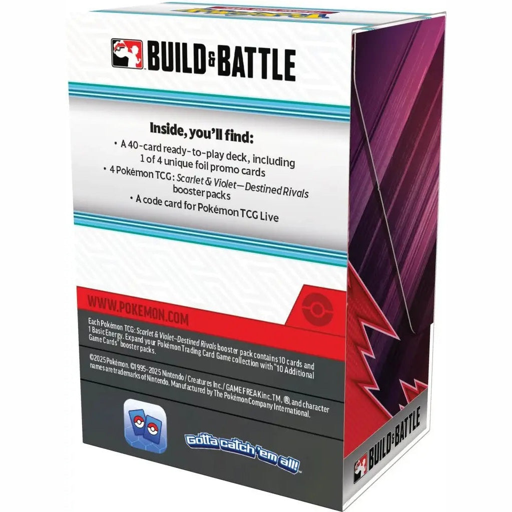 Pokemon TCG Scarlet & Violet Destined Rivals Build & Battle Box - Mastercoins
