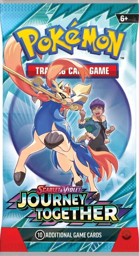 Pokemon TCG Scarlet & Violet Journey Together Booster Pack - Mastercoins