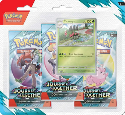 POKÉMON TCG Scarlet & Violet Journey Together Three Booster Blister - Mastercoins