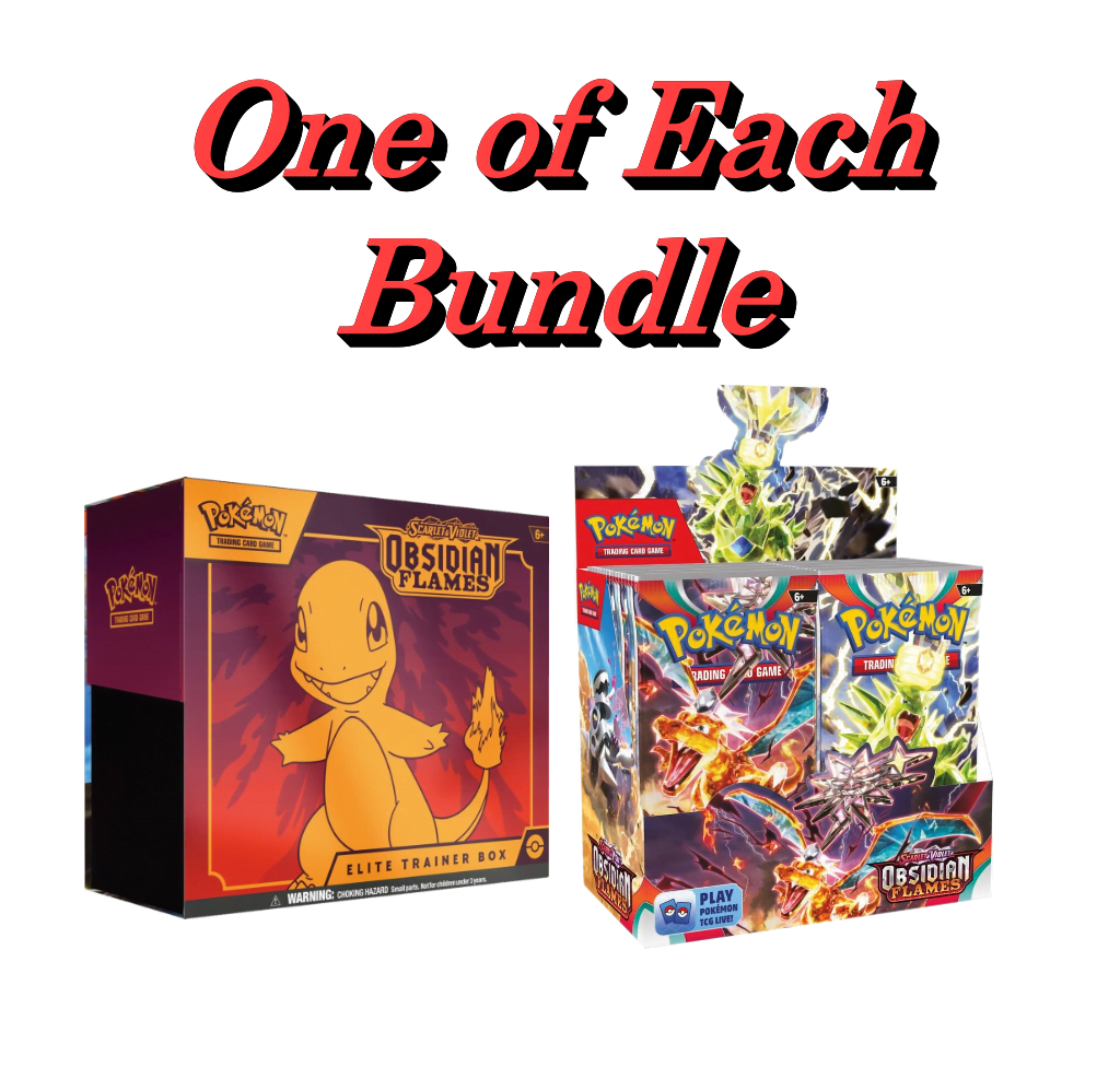 POKÉMON TCG Scarlet & Violet Obsidian Flames Booster Box & ETB Bundle - Mastercoins
