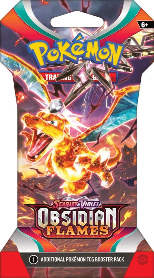 POKÉMON TCG Scarlet & Violet Obsidian Flames Booster Pack Blister - Mastercoins