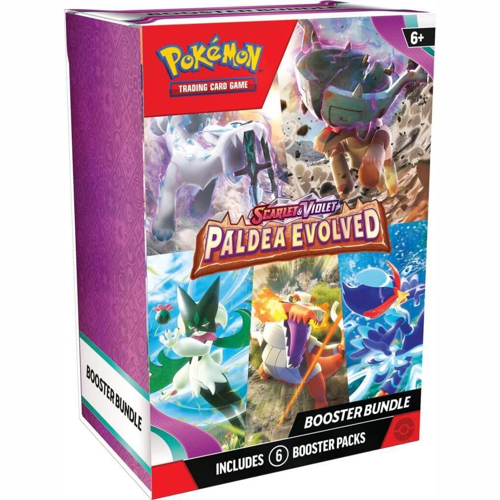 Pokemon TCG Scarlet & Violet Paldea Evolved Booster Bundle - Mastercoins