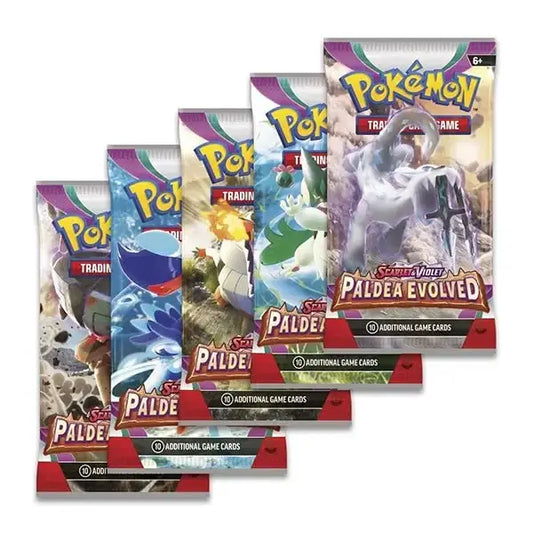 Pokemon TCG Scarlet & Violet Paldea Evolved Booster Packs - Mastercoins