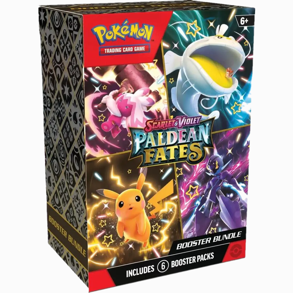 POKÉMON TCG Scarlet & Violet Paldean Fates Booster Bundle Set - Mastercoins
