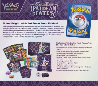 POKÉMON TCG Scarlet & Violet Paldean Fates Elite Trainer Box - Mastercoins
