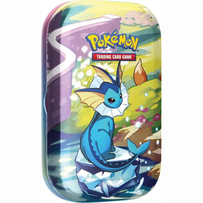 POKÉMON TCG Scarlet & Violet - Prismatic Evolutions Mini Tin Sealed Display of 8 Tins - Mastercoins
