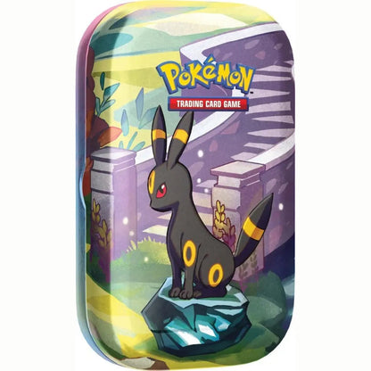 POKÉMON TCG Scarlet & Violet - Prismatic Evolutions Mini Tin Sealed Display of 8 Tins - Mastercoins