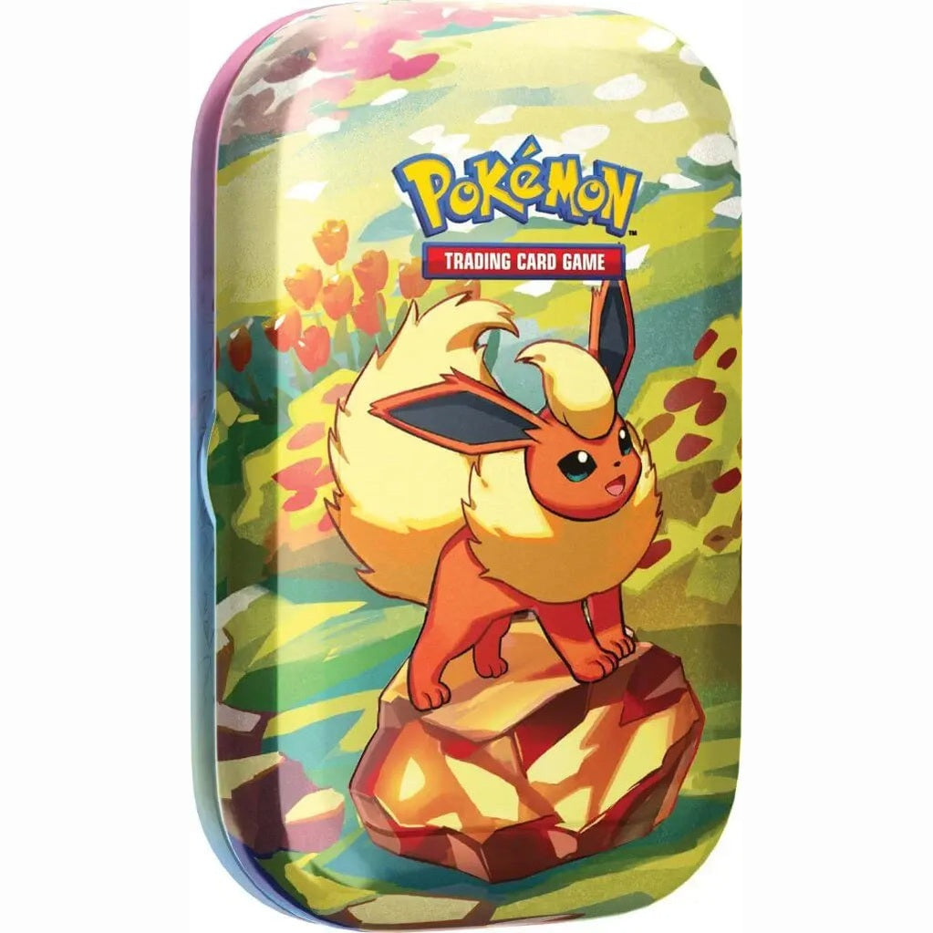 POKÉMON TCG Scarlet & Violet - Prismatic Evolutions Mini Tin Sealed Display of 8 Tins - Mastercoins